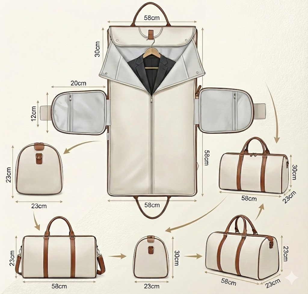 Bag Dimensions Blueprint