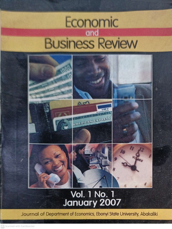 Ebsu Journal of Economic and Business Research Logo