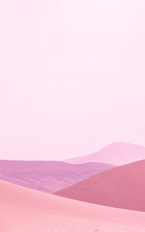 Dunes in desert