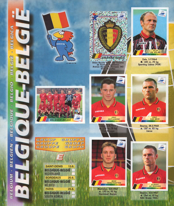 FIFA World Cup 1998 France (Panini) 40