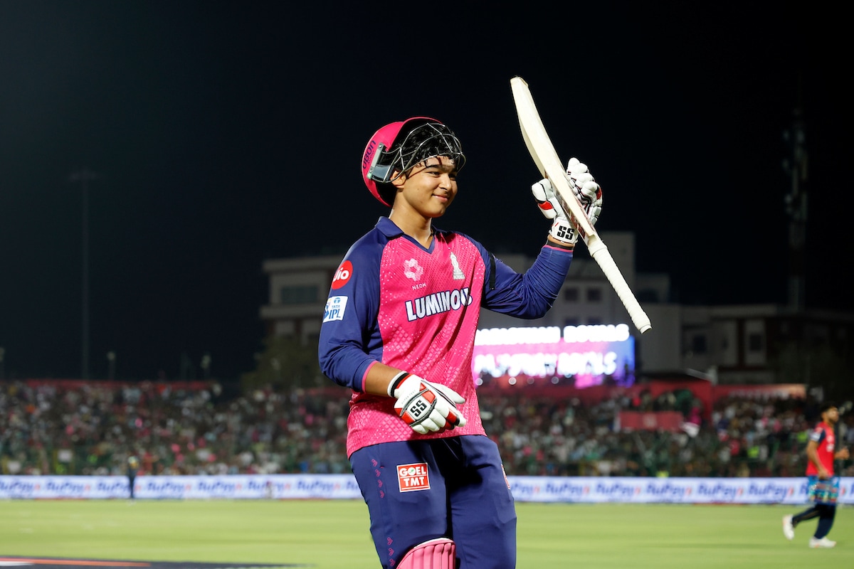 Vaibhav Suryavanshi In His 35 Ball IPL Century