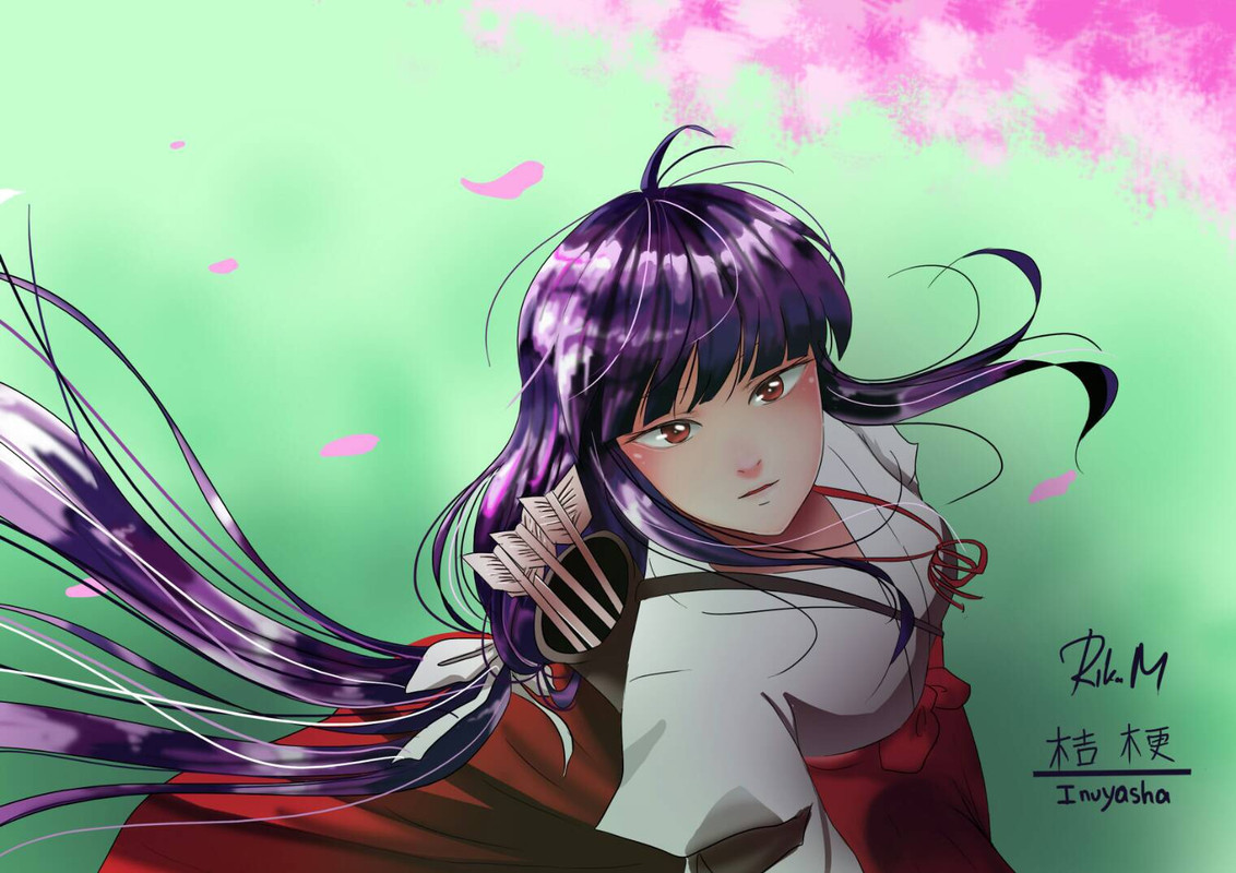 Hình vẽ Kikyou, Kagome, Sango bộ Inuyasha - Page 2 64088345_p0