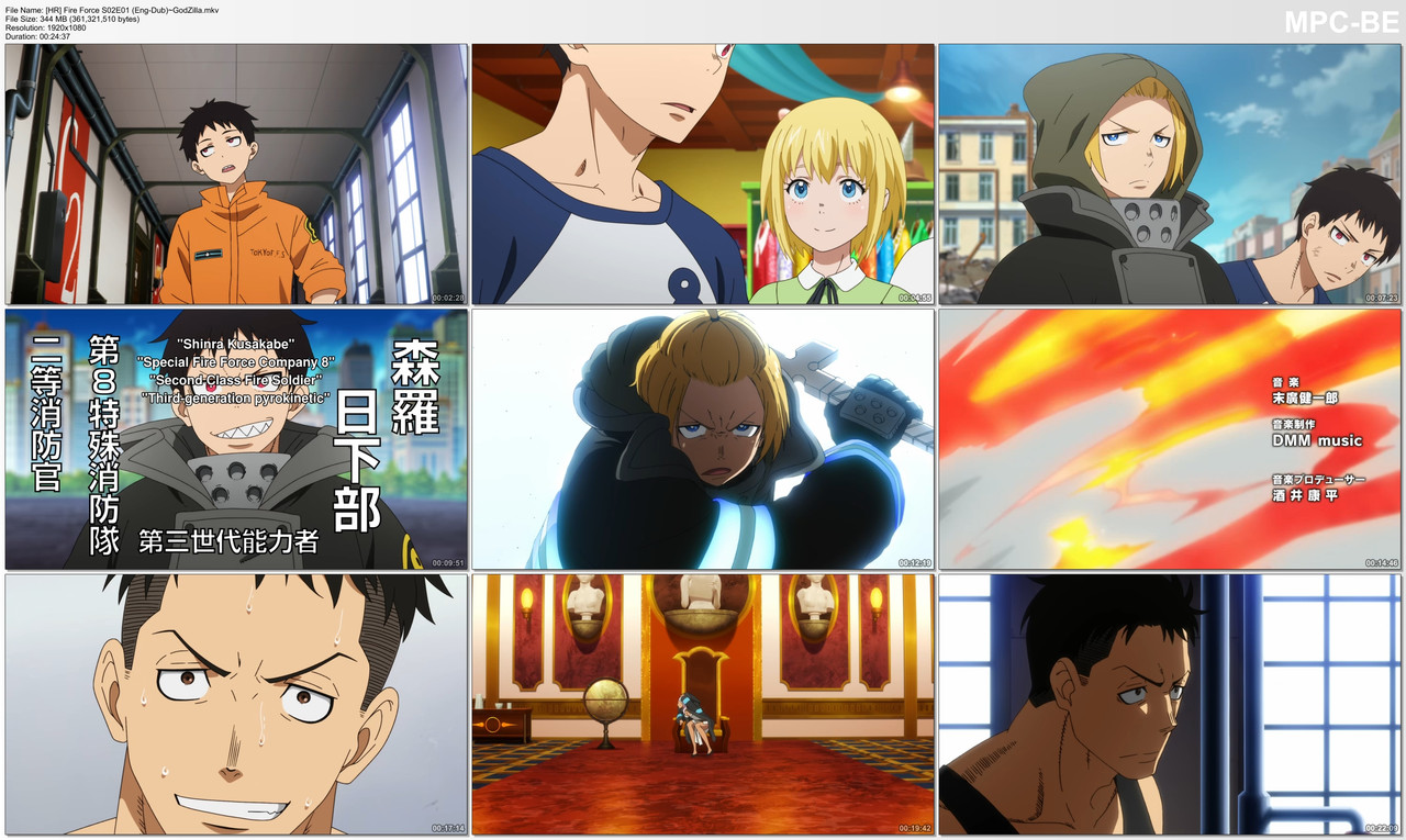 [HR] Fire Force S02E01 (Eng-Dub)~GodZilla.mkv_thumbs