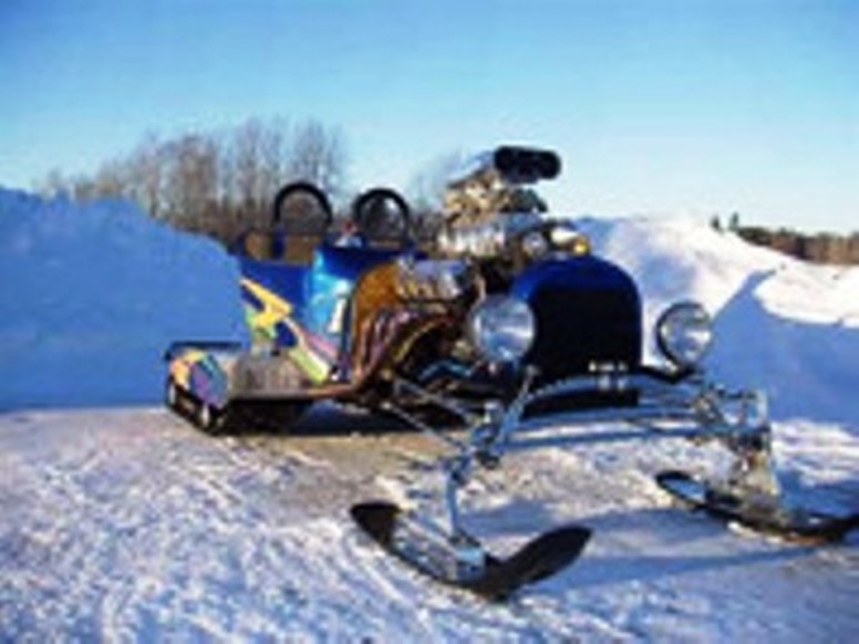 Ice fishing sled