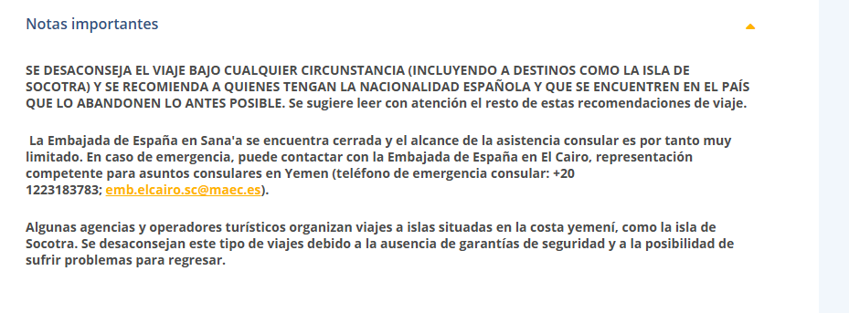 SE DESACONSEJA EL VIAJE BAJO CUALQUIER CIRCUNSTANCIA - Viajar a Yemen - Foro Oriente Próximo y Asia Central