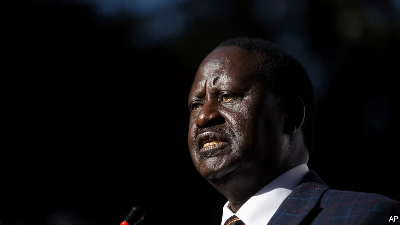 Raila Odinga portrait
