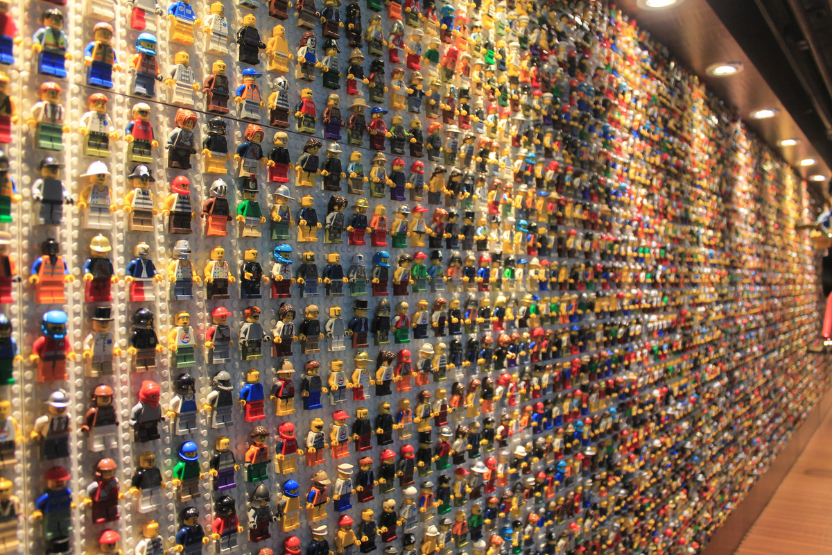 Koleksi mini Figur di LEGOLAND Hotel Malaysia  