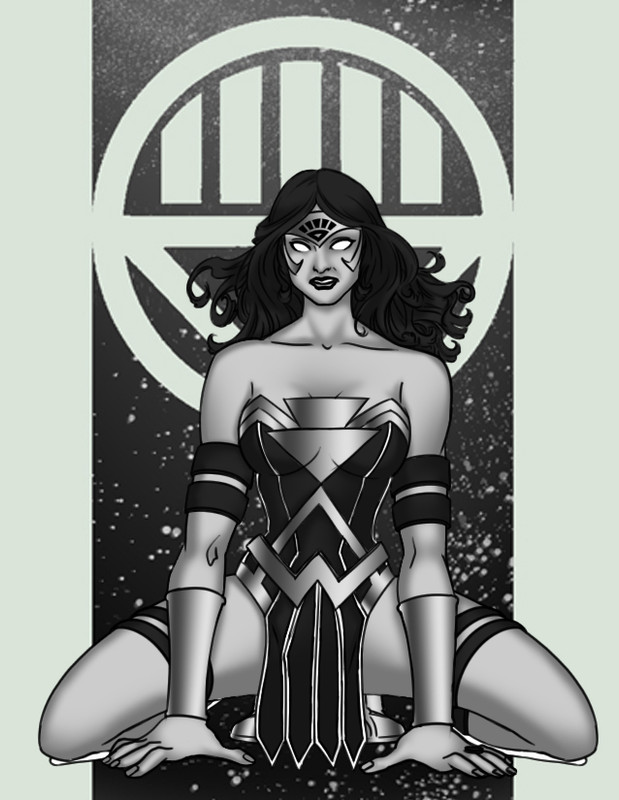 wonder woman black lantern