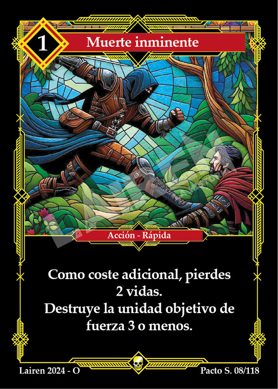 MUERTE INMINENTE