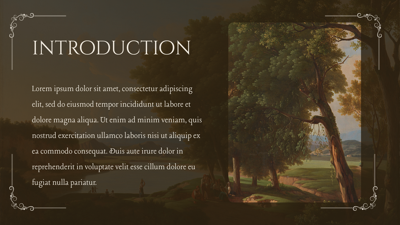 Beige and Brown Vintage Minimalist History Project Presentation