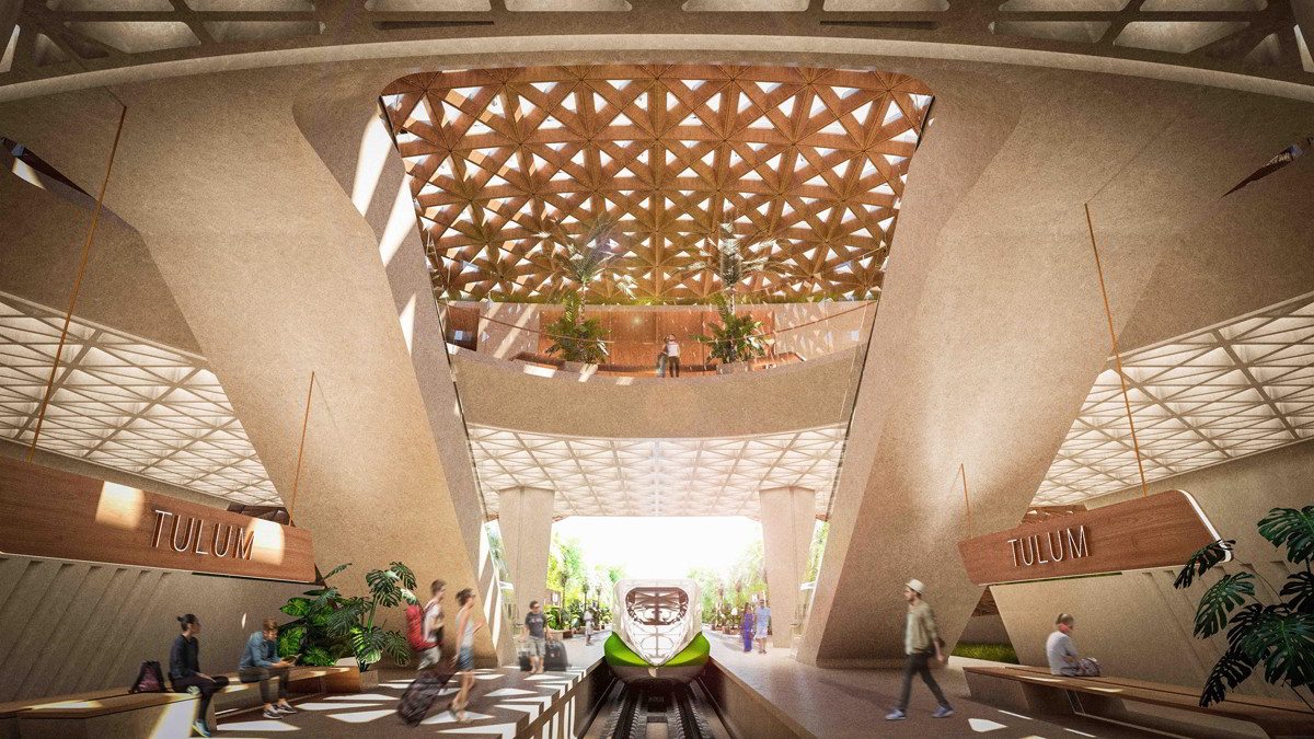 treno maya stazione tulum foto 4