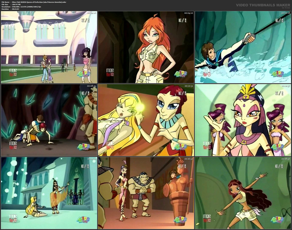 Winx Club S02E04 Queen of Perfection (aka Princess Amentia).mkv