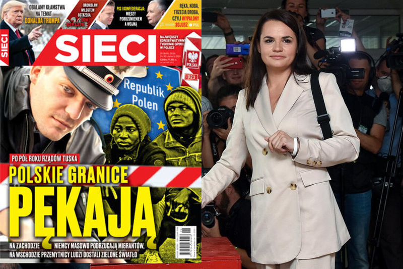 Ar prezidentė S.Tichanovskaja uždraus Lenkijai griežčiau kontroliuoti sieną?