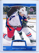 2002-03 BAP First Edition Jerseys #FE-020 [Rostislav Klesla] [Columbus Blue Jackets] [~100] [swatch=