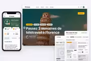 Aperçu de l'interface &Swapp - Plateforme d'échange d'appartements
