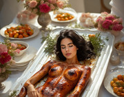 Garden wedding wom served Blackh 1 06