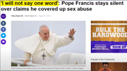 bergoglio sex abuse cover up phoenix park
