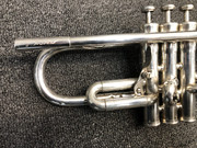 King 1965 Silver Flair Trumpet sn 423119 (10)
