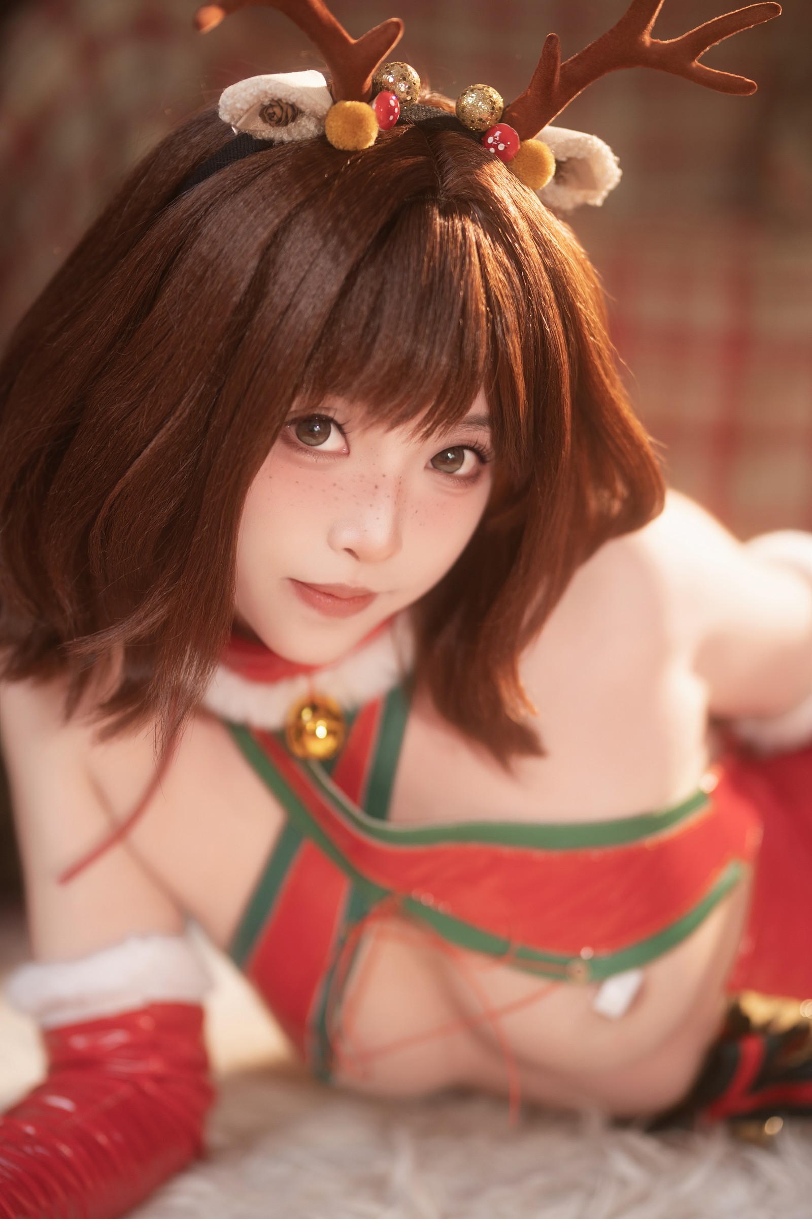 Bangni邦尼 – 圣诞小鹿 Cosplay 高清写真集（91P-7V-1.38GB）节日主题插图9
