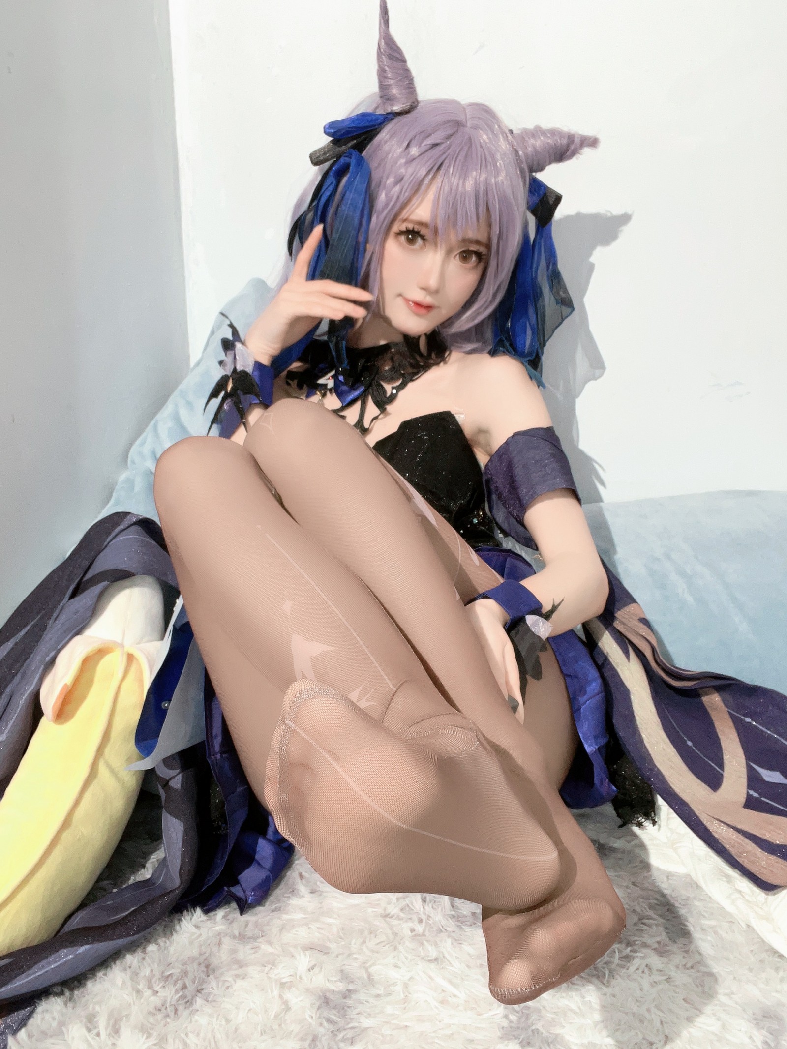 趴趴捣蛋陌 刻晴 Cosplay 写真合集｜原神人气角色 写真＋视频（92P＋1V｜677MB）插图3