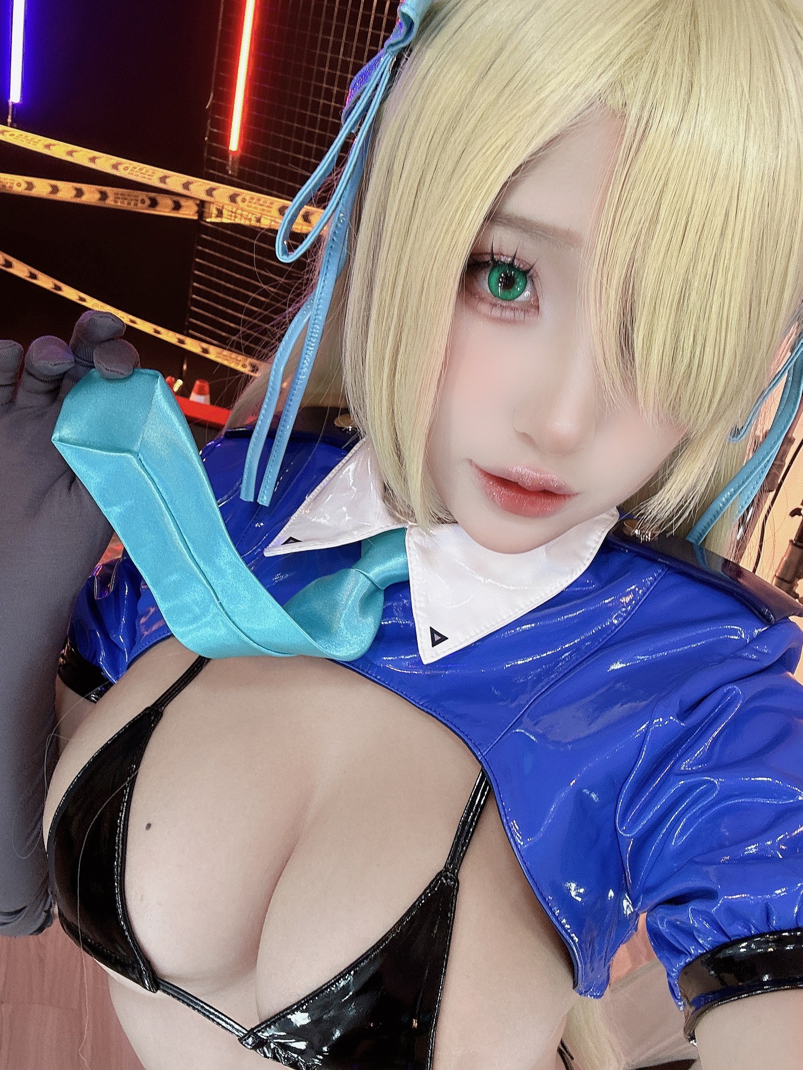 Puy Puy – 一之濑明日奈 Asuna Police Cosplay 写真合集（133P+7V-4.59GB）插图4