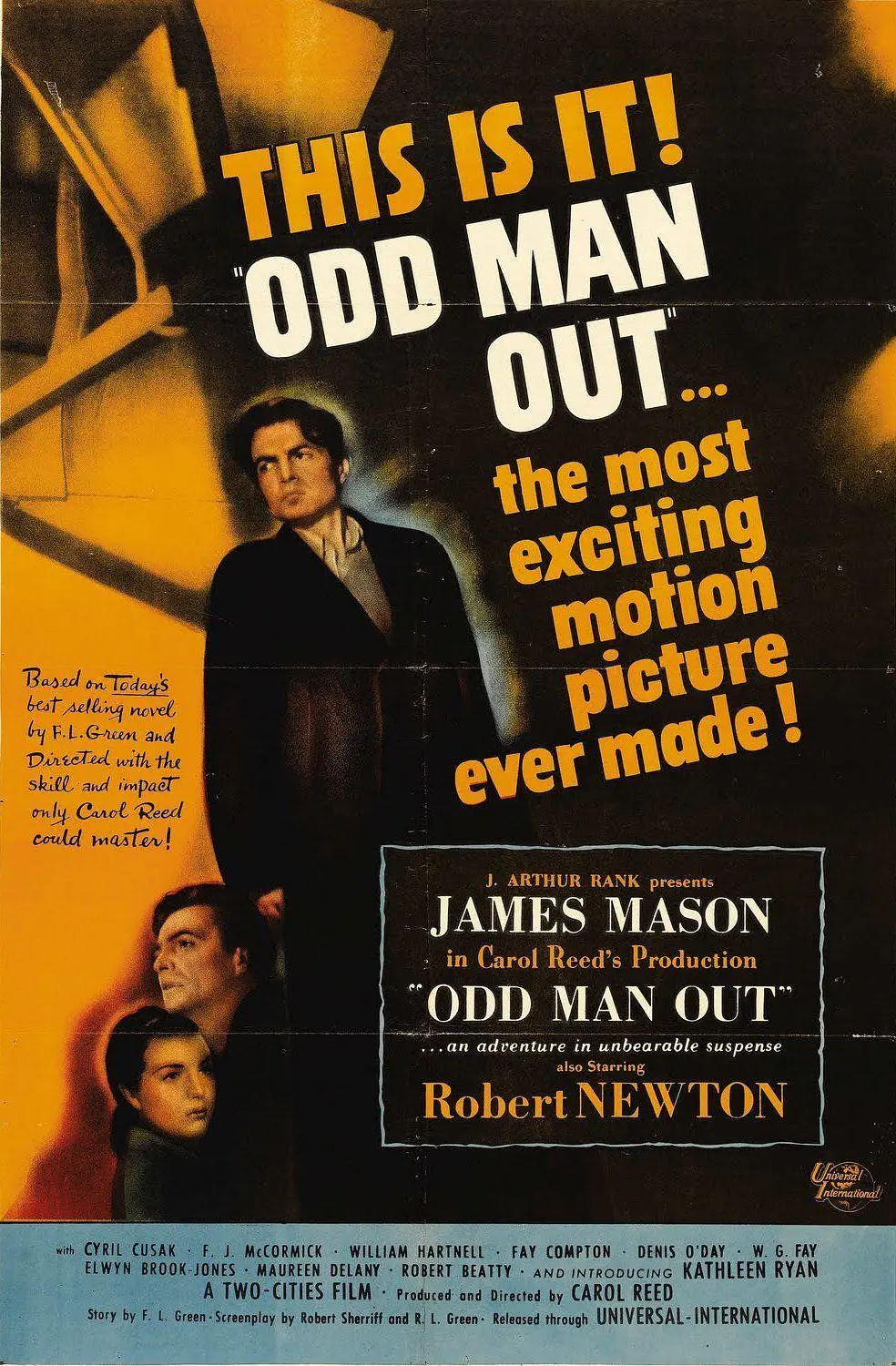 [4087] 虎胆忠魂 / Odd Man Out (1947)-131417.net