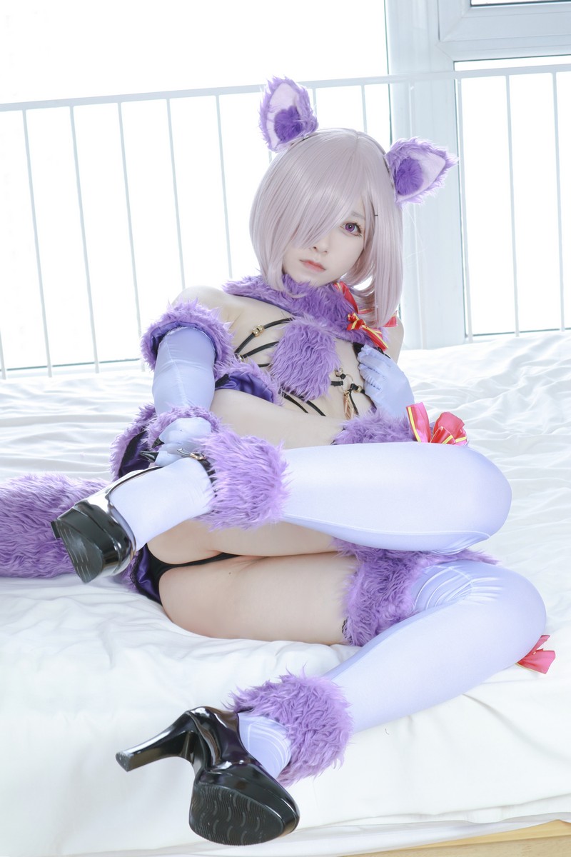 Asagiriai（愛ちゃん）玛修 Mash Cosplay写真 Fate角色高清图集 30P (334MB)插图