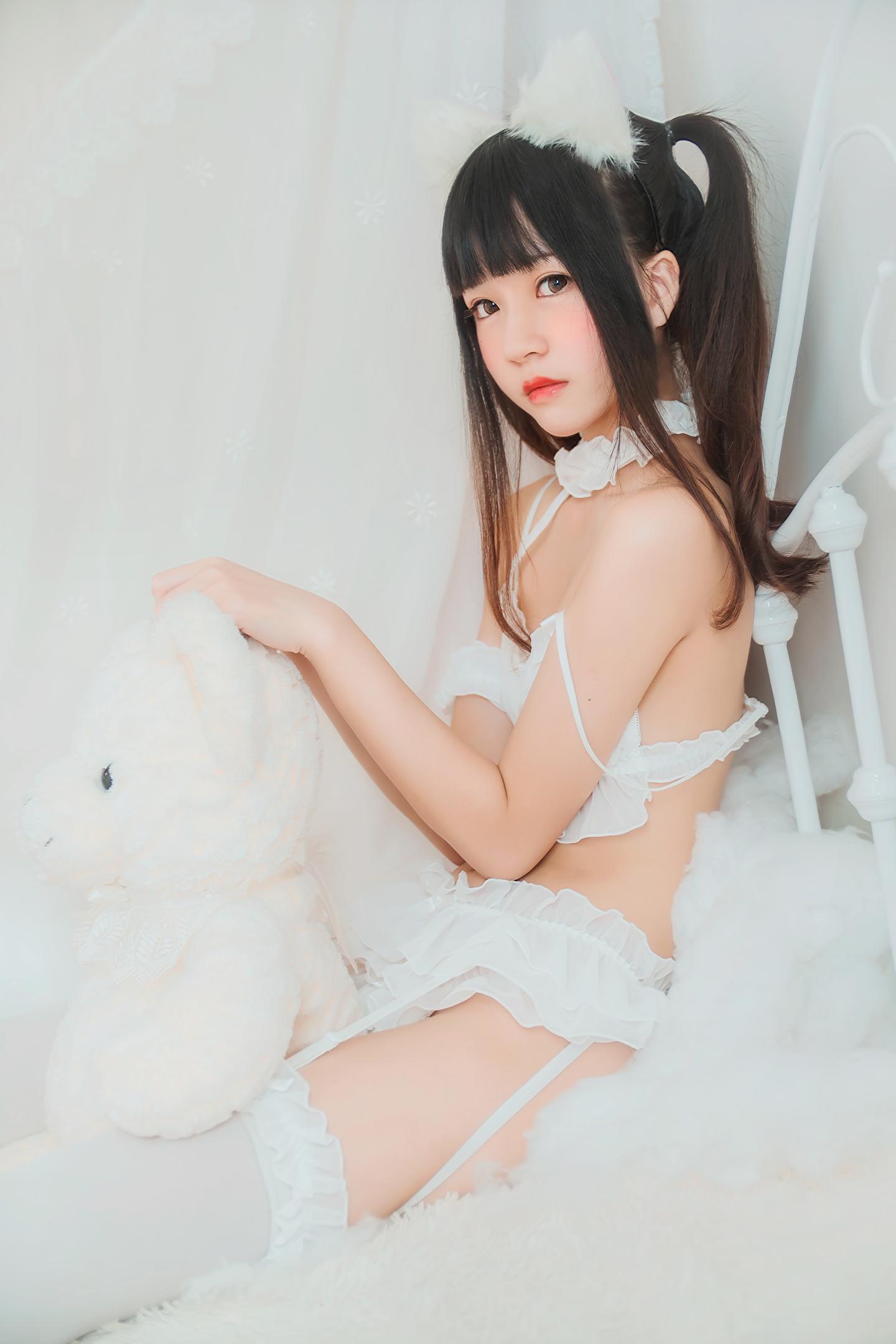 桜桃喵 NO.073 白猫 12