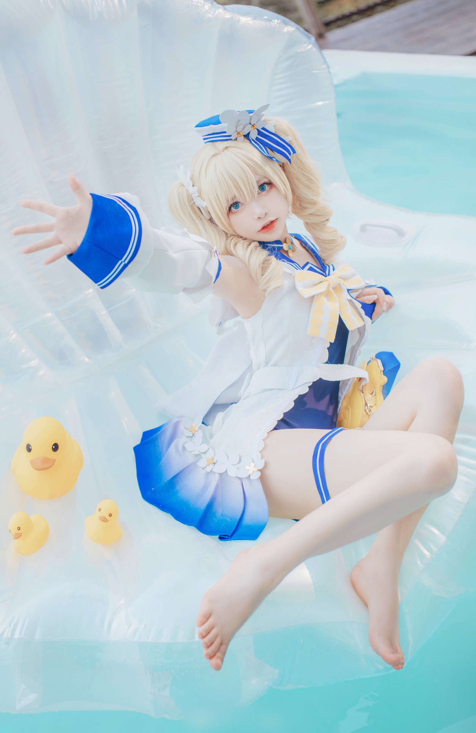 六二二同学 原神 芭芭拉 Cosplay 写真图集｜Genshin Impact（10P｜57MB）