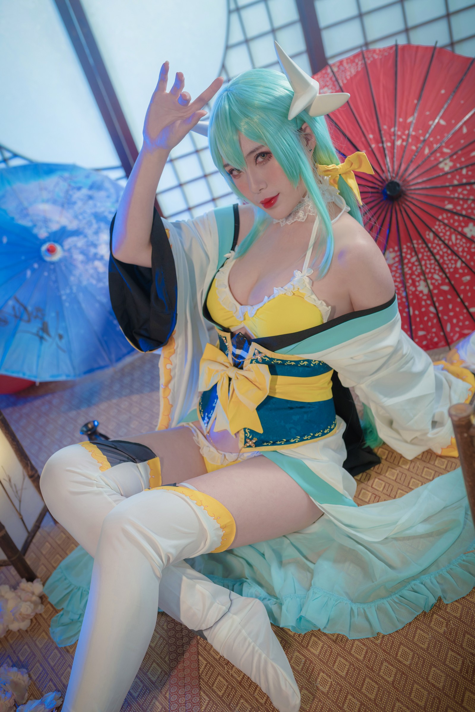 羊大真人 – 清姬泳装 Cosplay 高清写真集（18P-179.5MB）Fate 系列插图