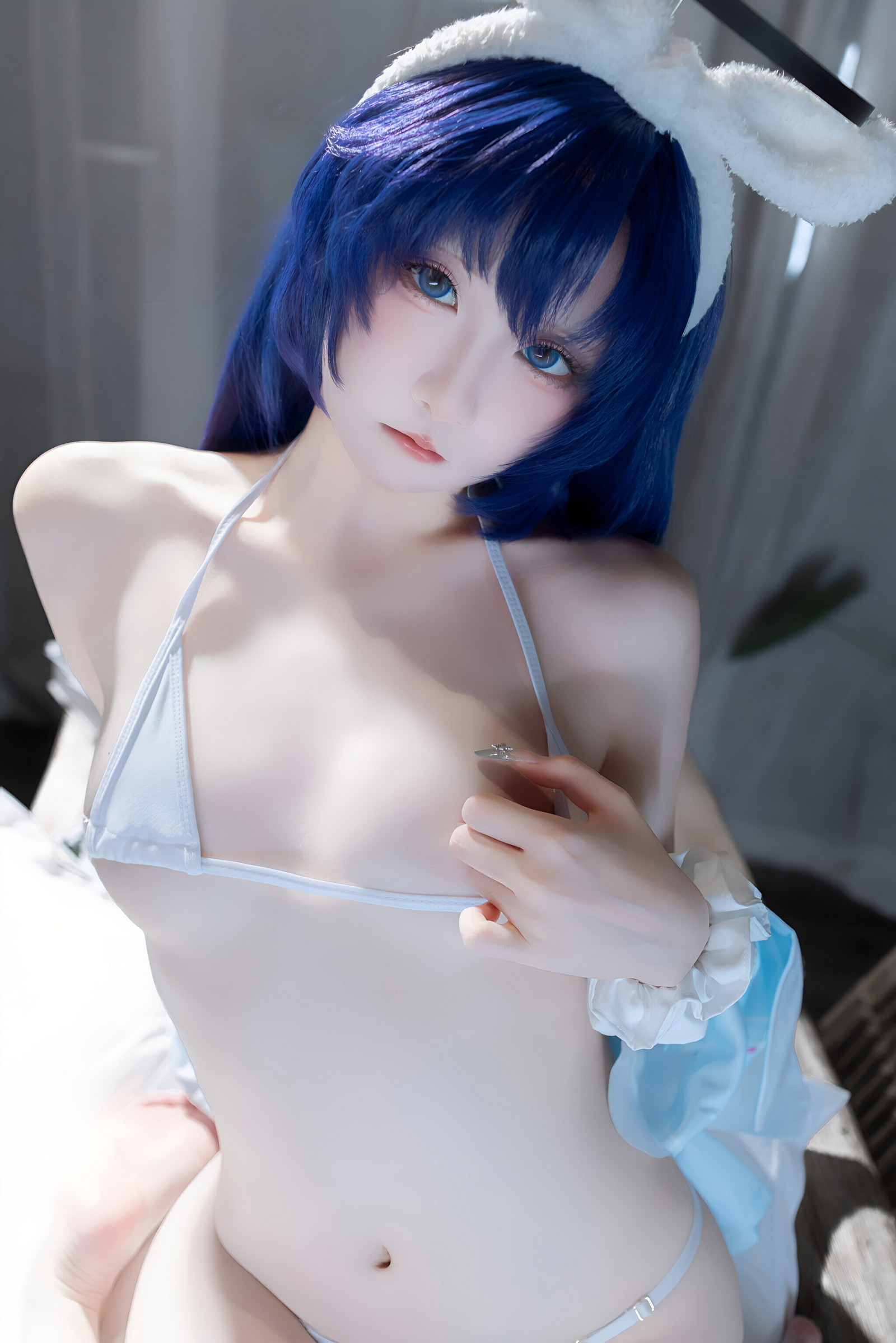 纸悦Etsu_ko《优香睡衣》居家风私人写真｜温柔系图集[35P-209M]插图2