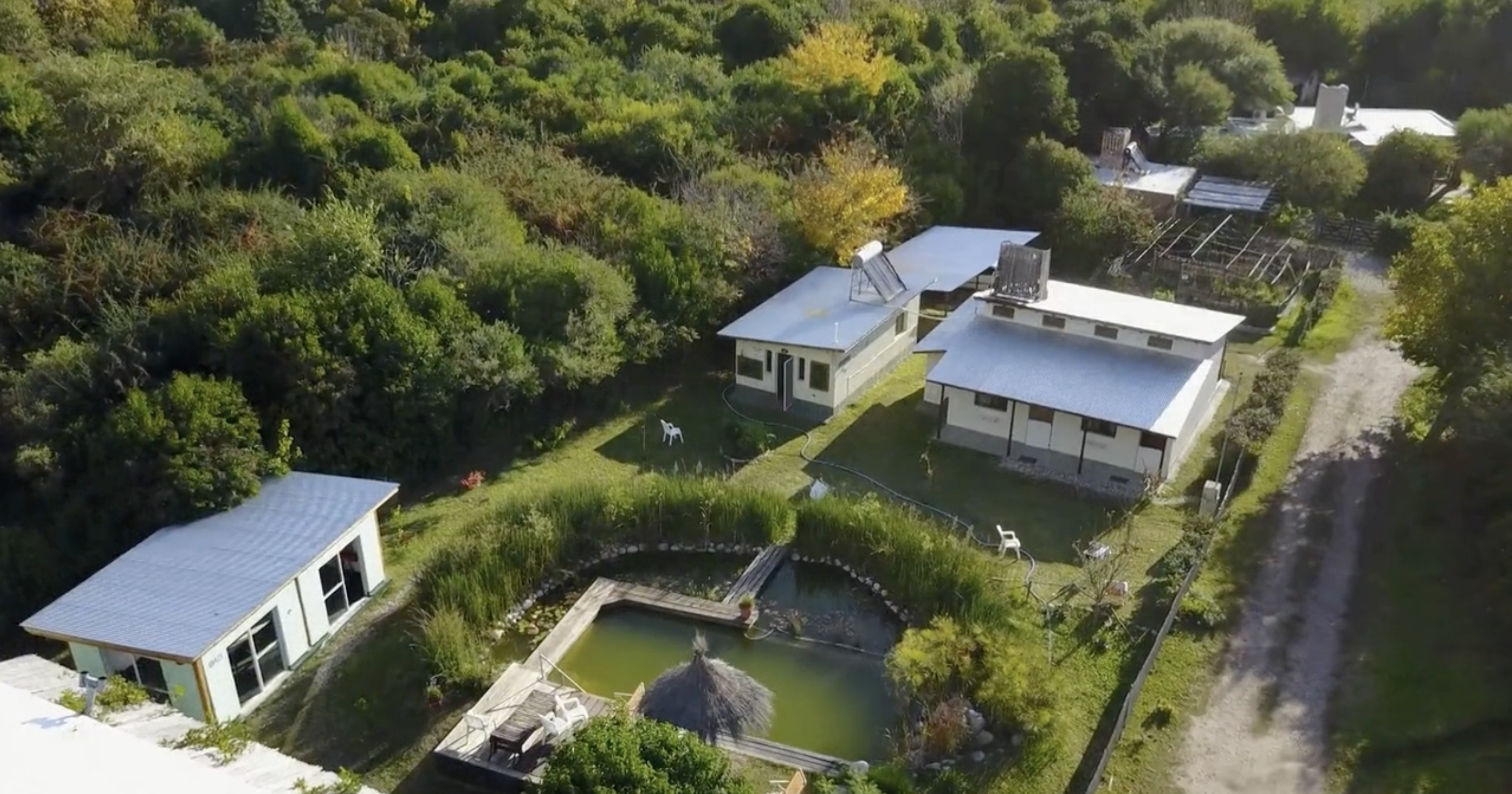 Vista panoramica del Espacio Depurativo en Villa de Las Rosas
