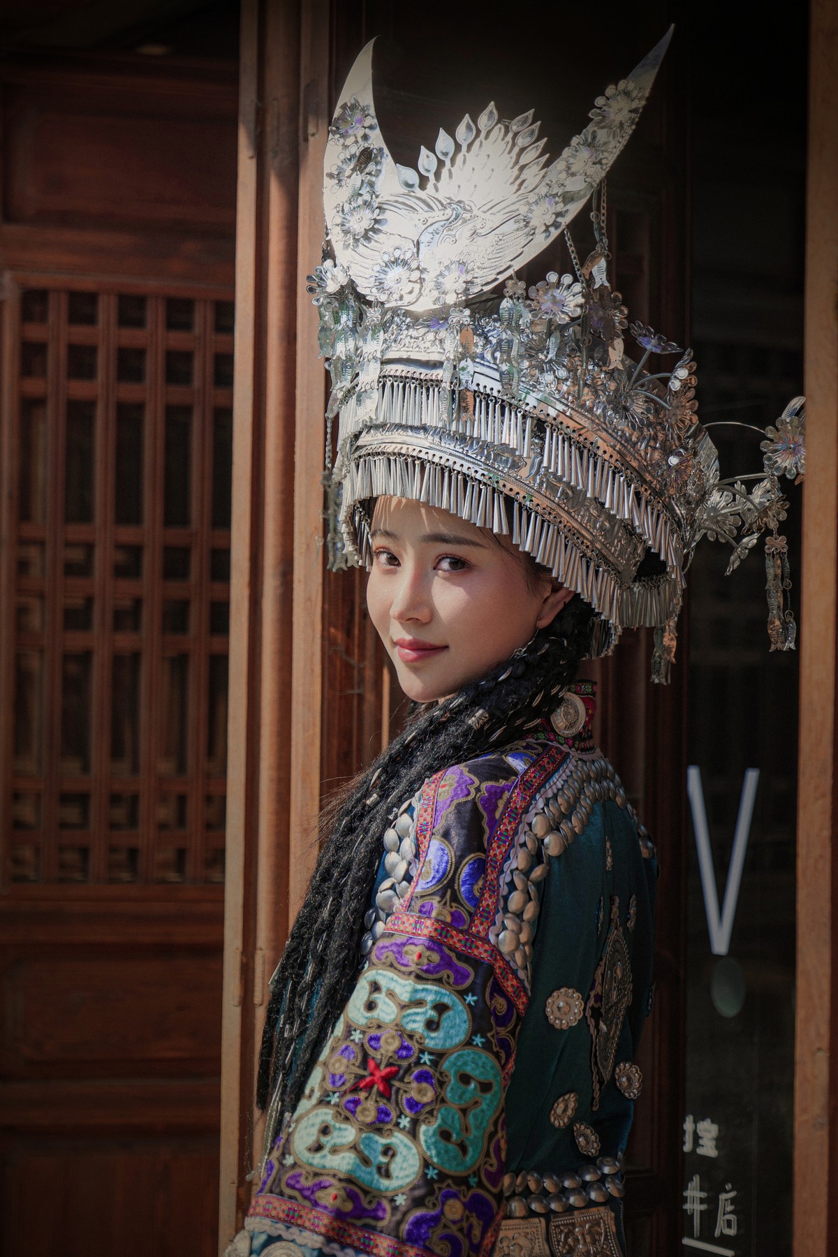 年年nnian 苗疆少女写真 民族风情Cosplay图集插图7