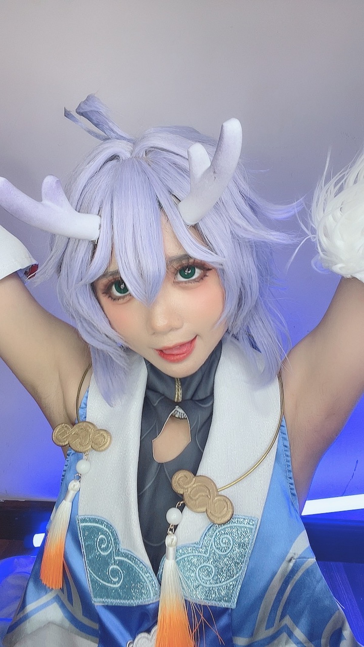 PoppaChan Bailu Cosplay Pack (Honkai Star Rail) – 155 Photos 12 Videos 457MB插图5