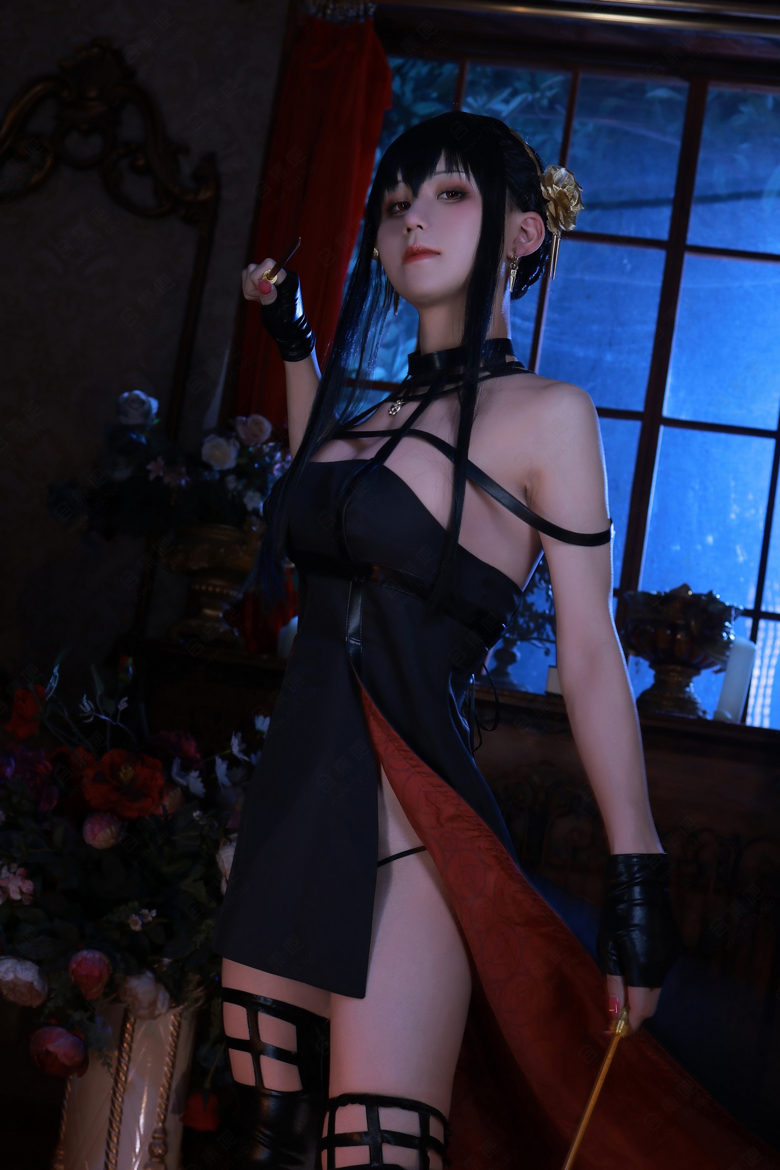 桜满三时 – 约尔 礼服 Cosplay 高清写真集（46P-418.2MB）精美服饰插图9