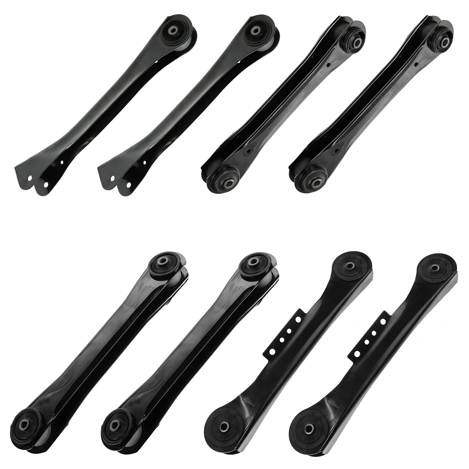 Control Arm Kit for Jeep Grand Cherokee Grand Wagoneer Front and Rear End - 8pcs