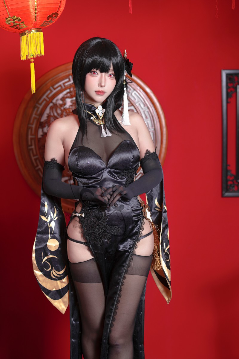 切切Celia 镇海 Cosplay Azur Lane 写真图集 32P插图7