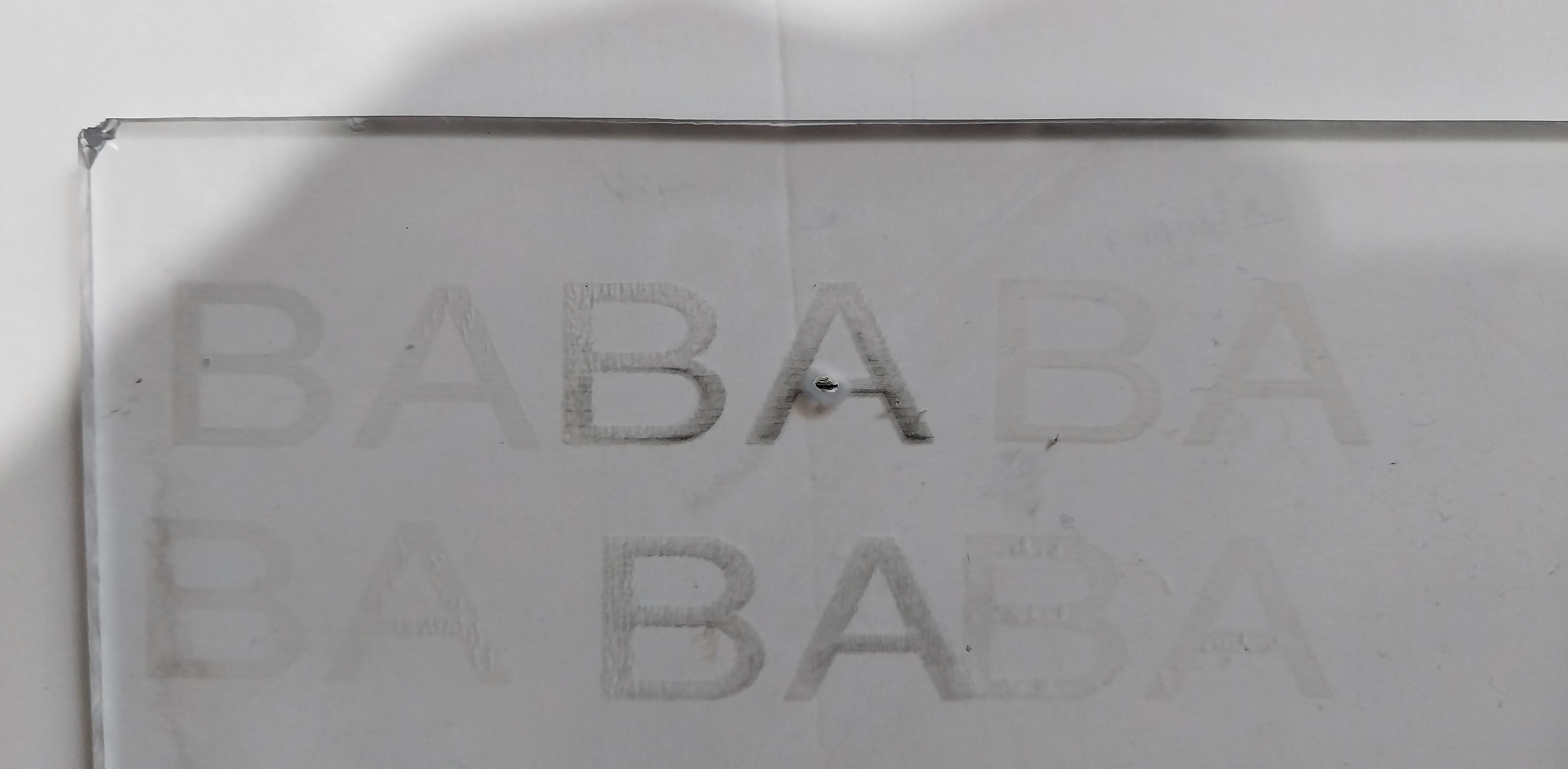 Laser Etching Clear Acrylic LA Hobby Guy