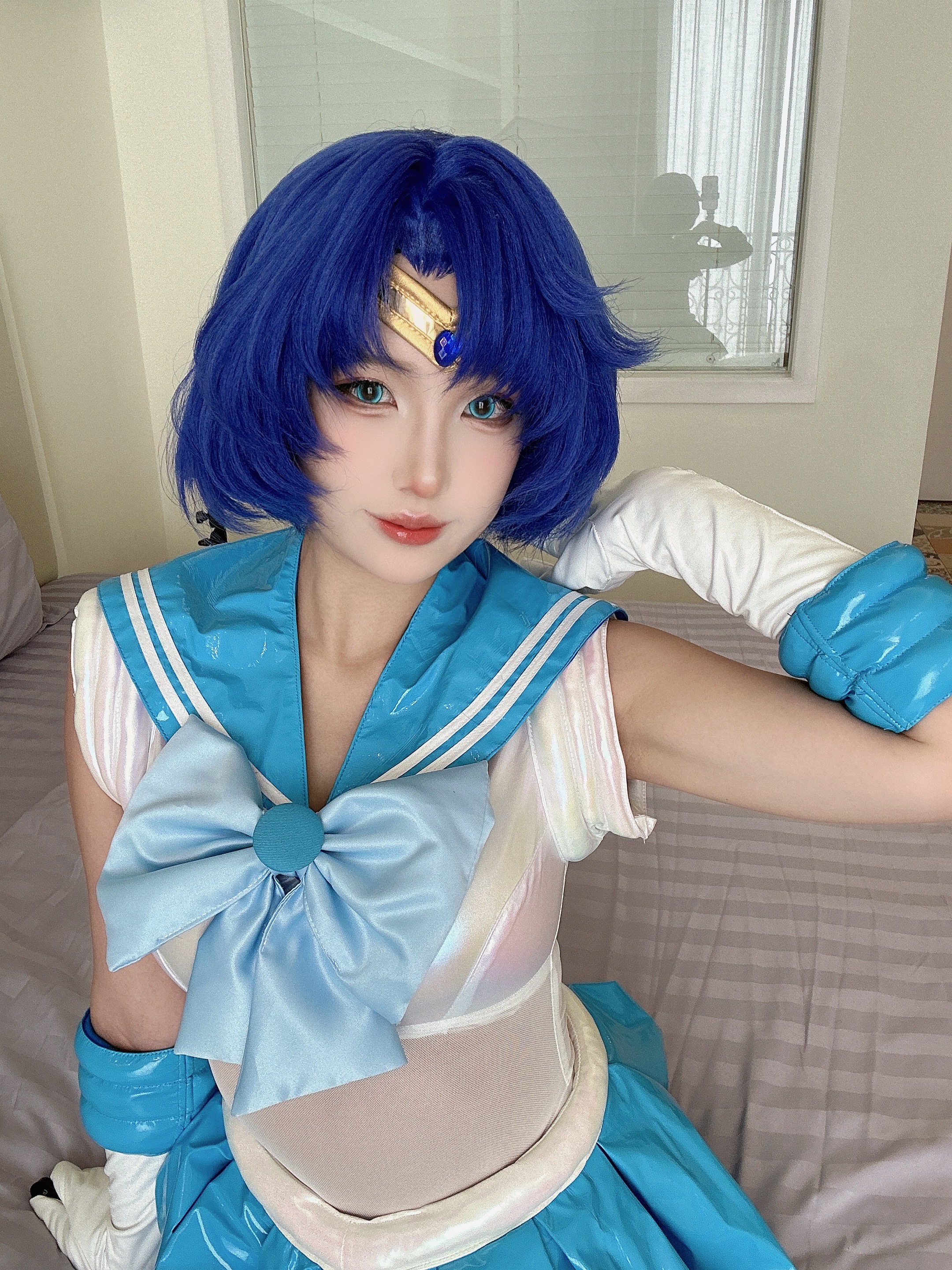 Puy Puy – Sailor Mercury 水手水星 Cosplay 写真（288P+10V-2.26GB）美少女战士插图1