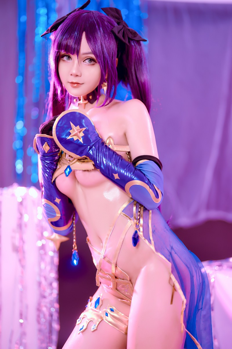 Joyce Lin2x Mona Cosplay 写真图集 33P插图3