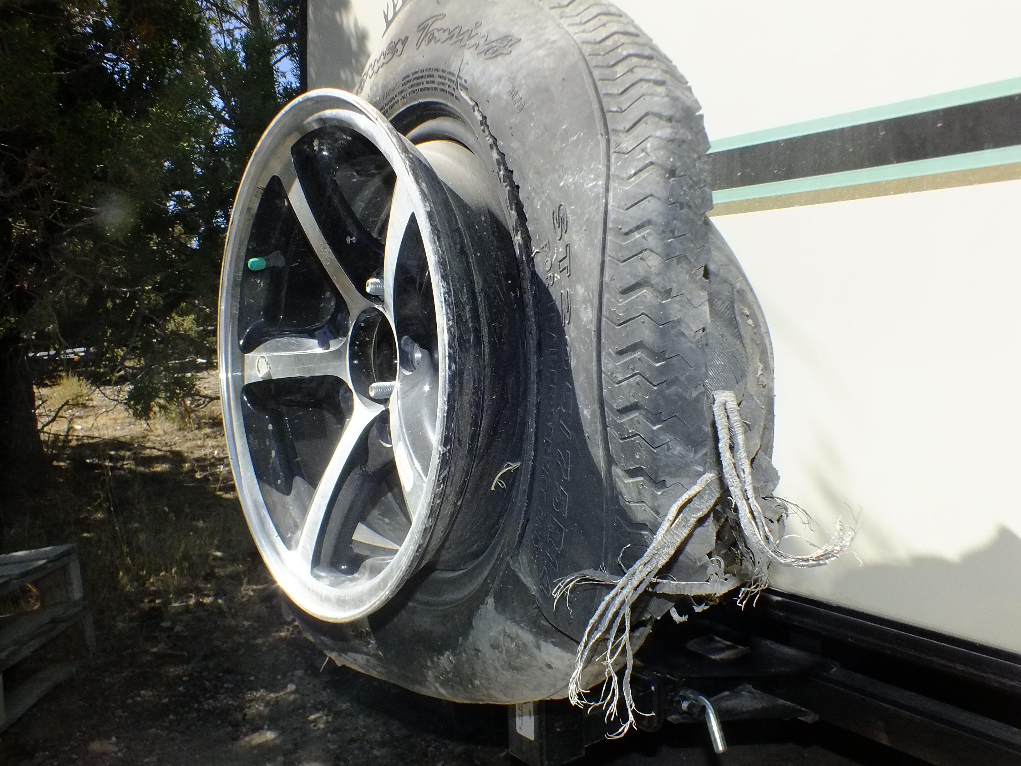 Tire damage