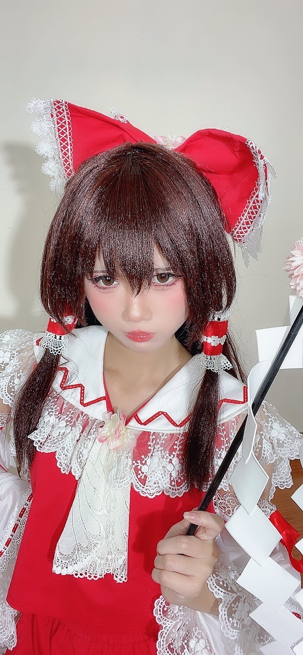 PoppaChan Reimu Hakurei Cosplay (Touhou Project) – 111 Photos 14 Videos 1.13GB插图4