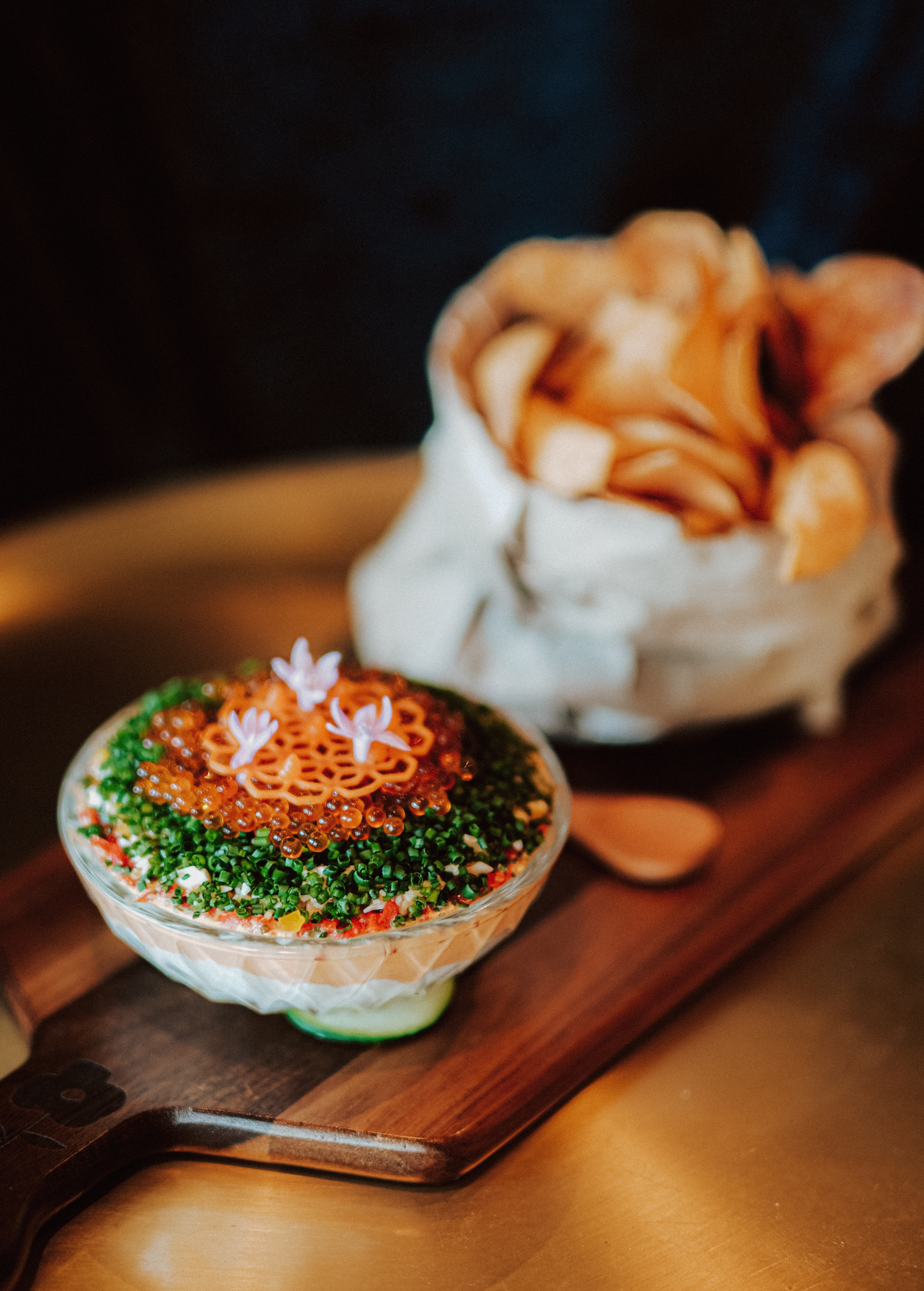 French Onion Layer Dip presentation