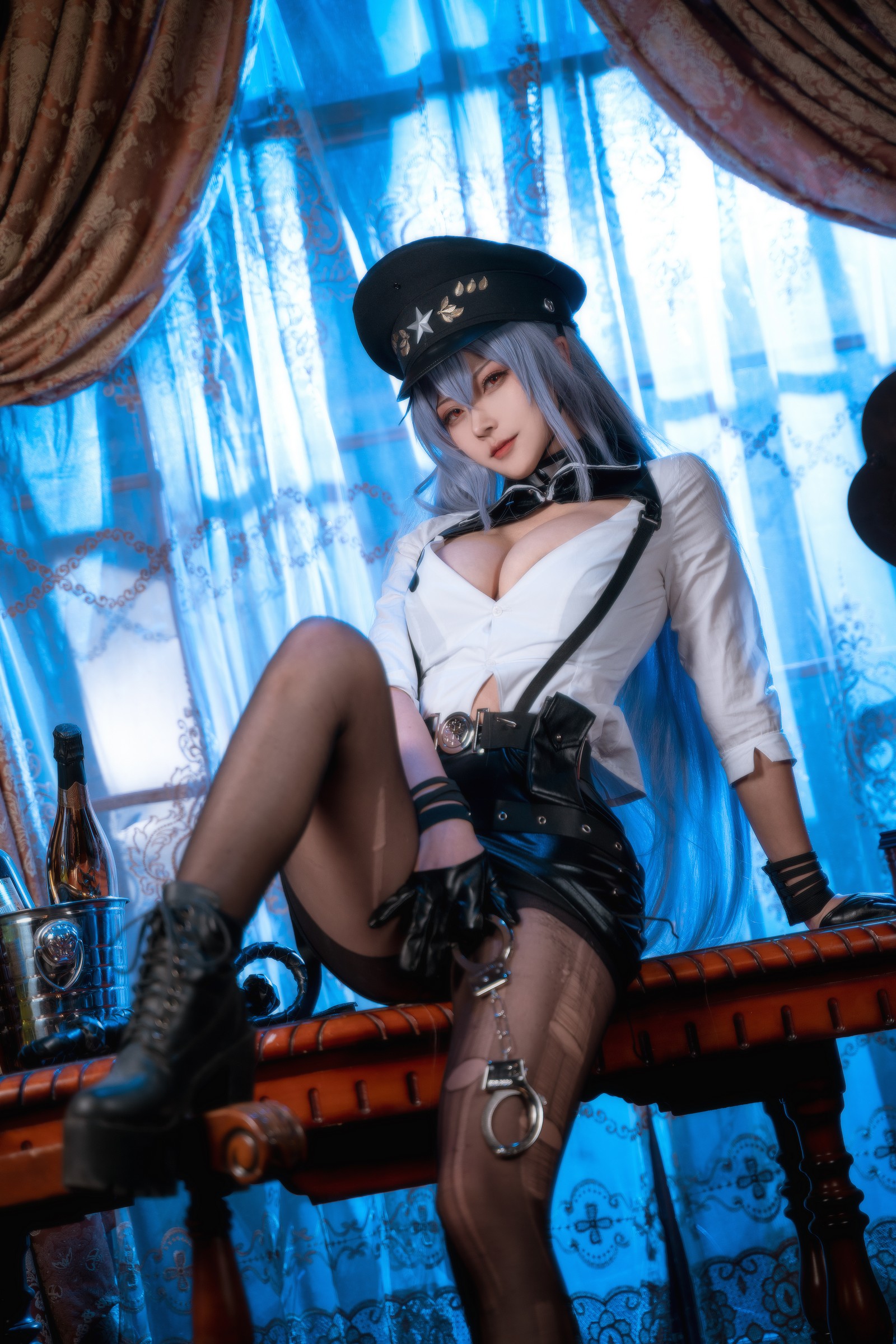 Seya-狮砸 – 碧蓝航线 甘古特·坚定的执行者 Cos 高清写真（12P-119MB）插图4