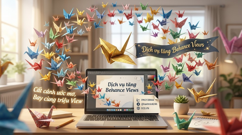 dịch vụ tăng behance views hàng đầu tăng engagement