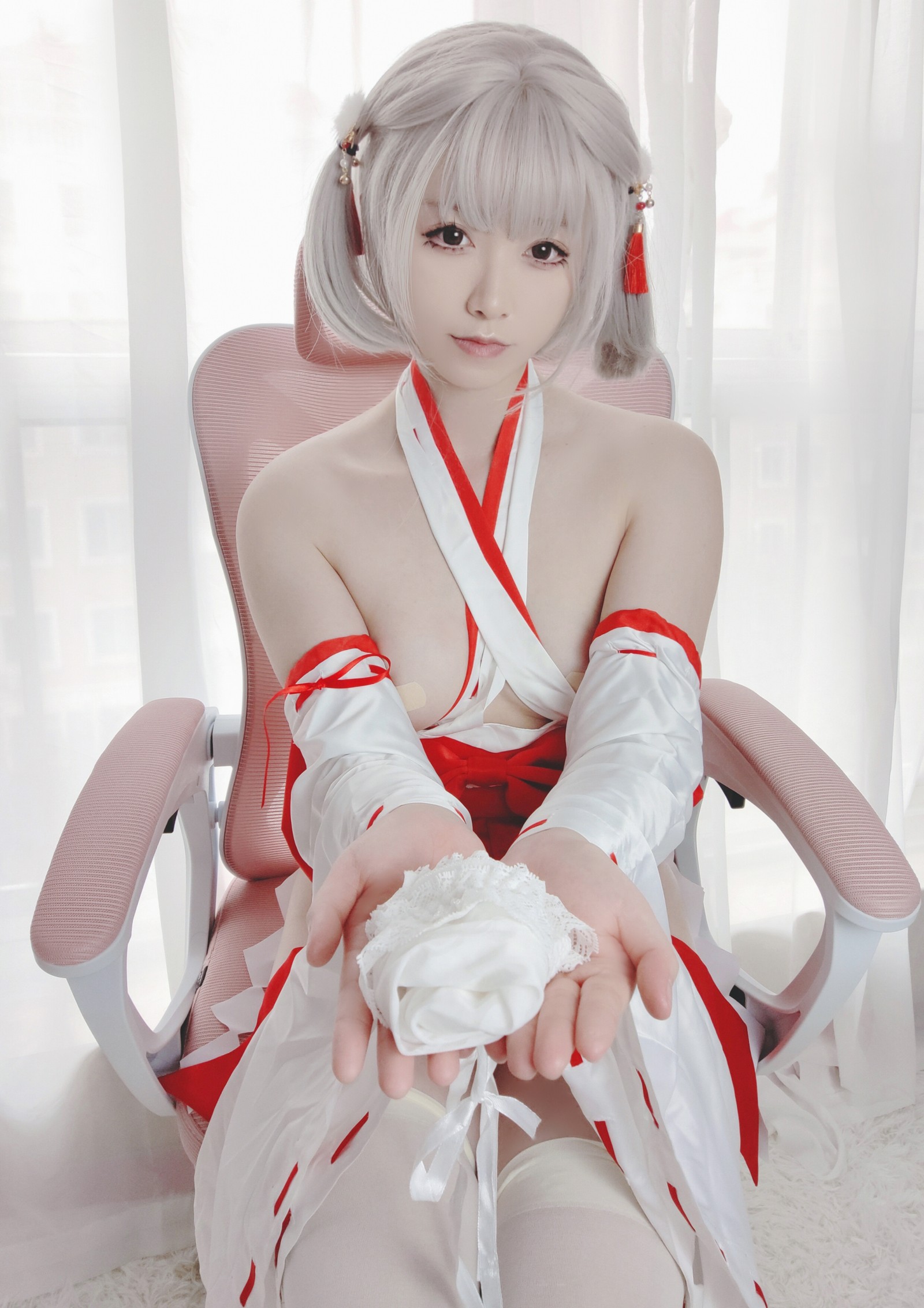 朝霧愛 – 巫女 Cosplay 高清写真（40P-149.4M）日式传统风插图3