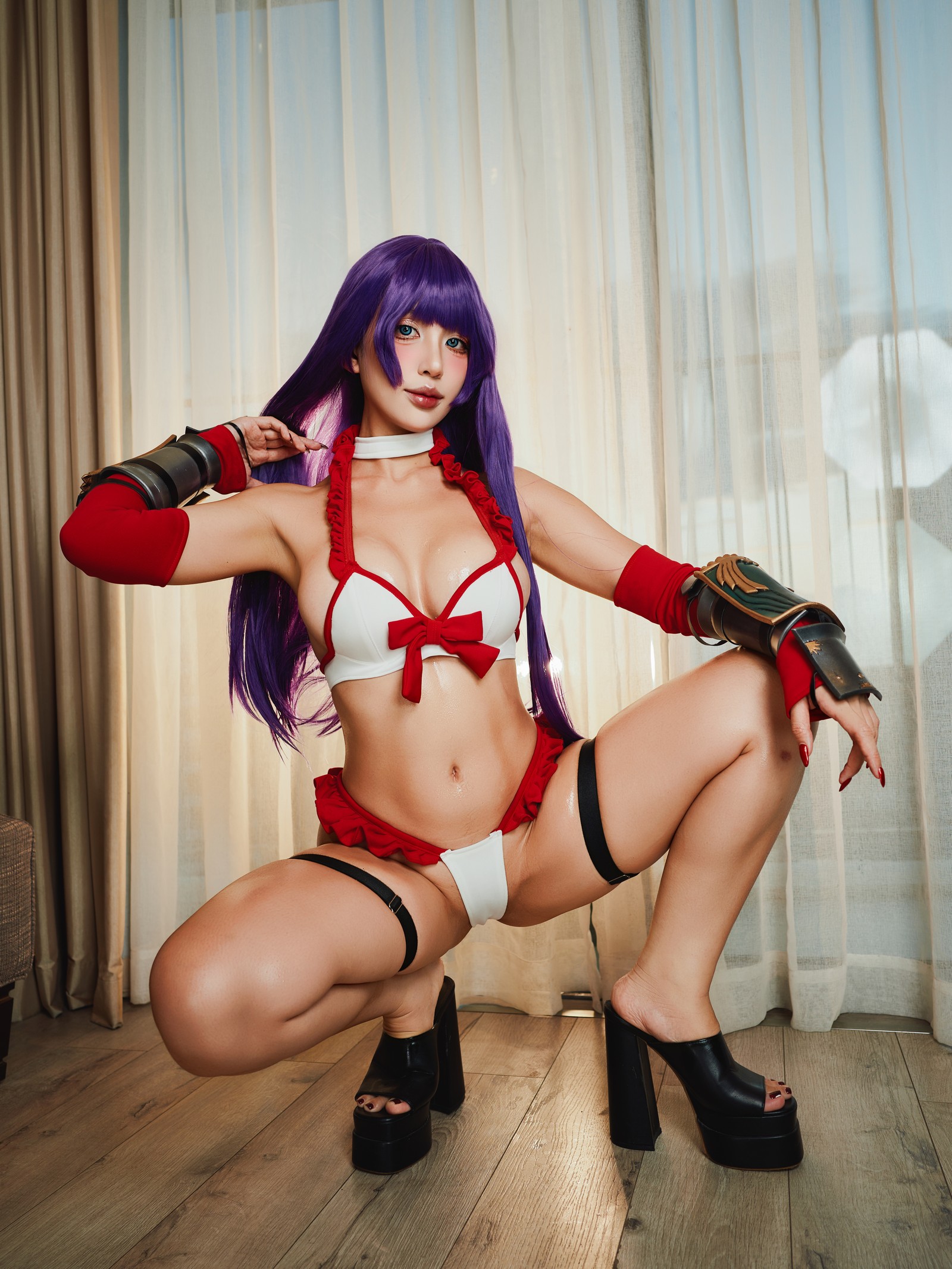 Puy Puy – 玛尔达 Martha Summer Cosplay 写真视频（96P+3V-4.56GB）FGO插图5
