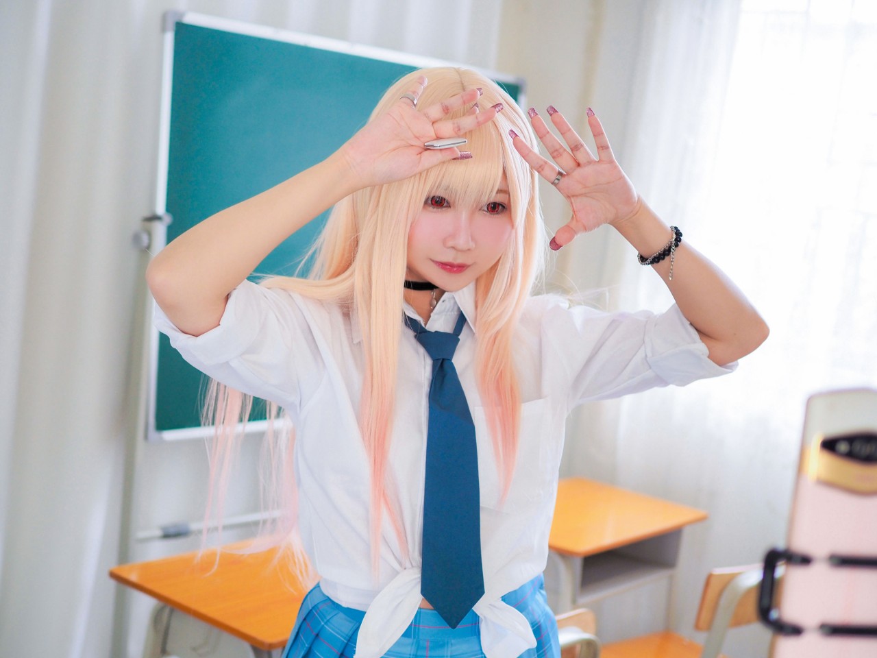 铭铭kizami《 JK水手服》作品写真，元气少女日常插图7