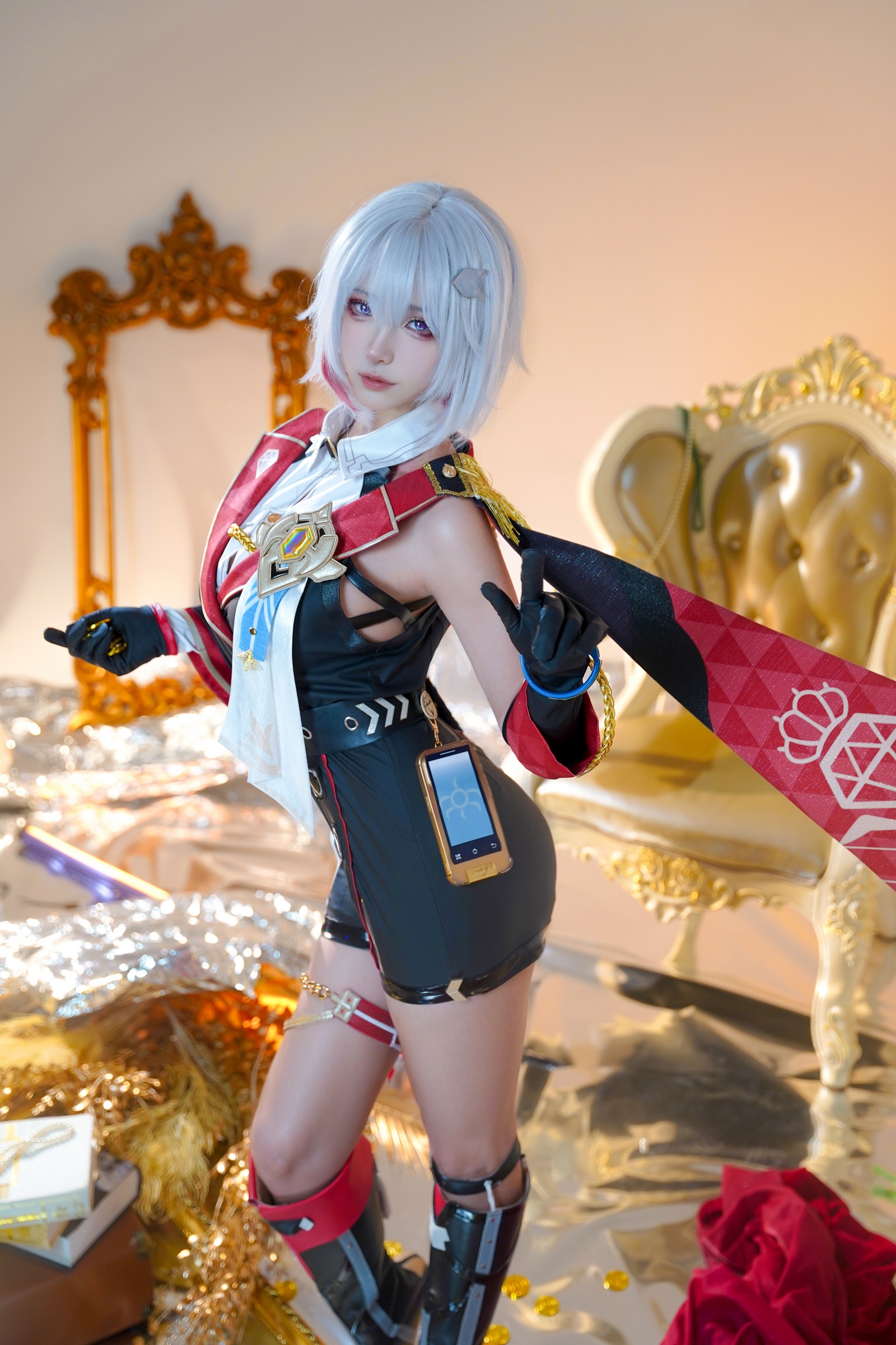 Seya-狮砸 – 崩坏：星穹铁道 托帕 Cosplay 高清写真（9P-104MB）插图1
