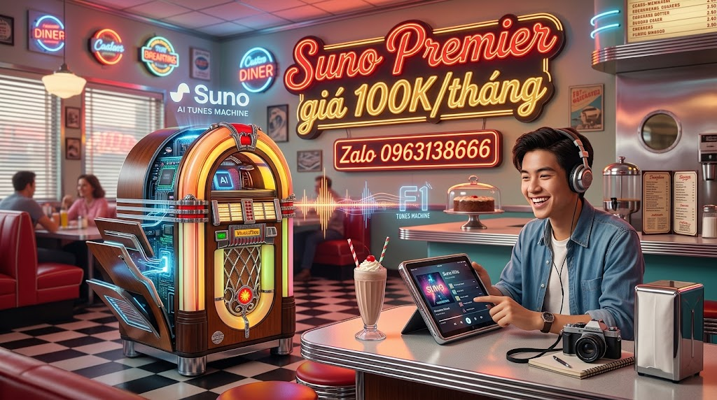 Suno Premier vĩnh viễn